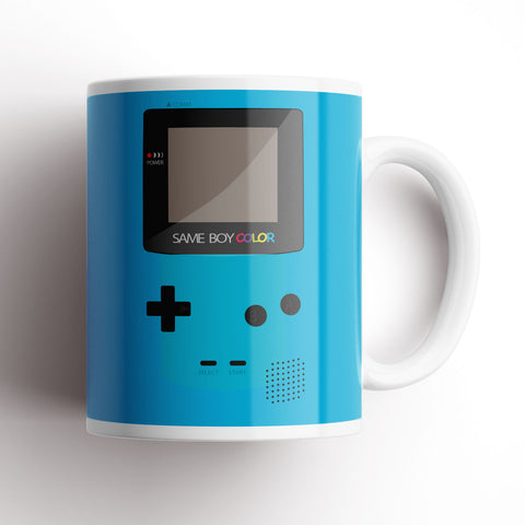 Blue Gameboy Colour Mug