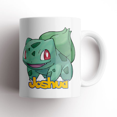 Bulbasaur Custom Name Mug