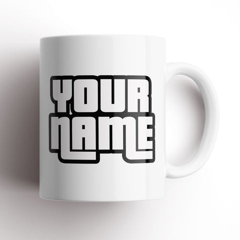 GTA Custom Name Mug
