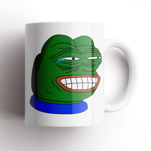 Pepe Laugh Emote Mug
