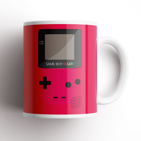Pink Gameboy Colour Mug