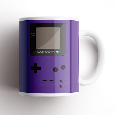 Purple Gameboy Colour Mug