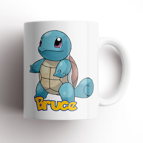 Squirtle Custom Name Mug