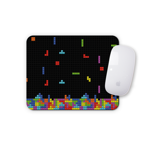 Tetris Falling Bricks Mouse Mat